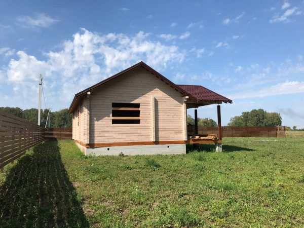 Баня-дом 6х10 из профилированного бруса 150х150 — изображение 4