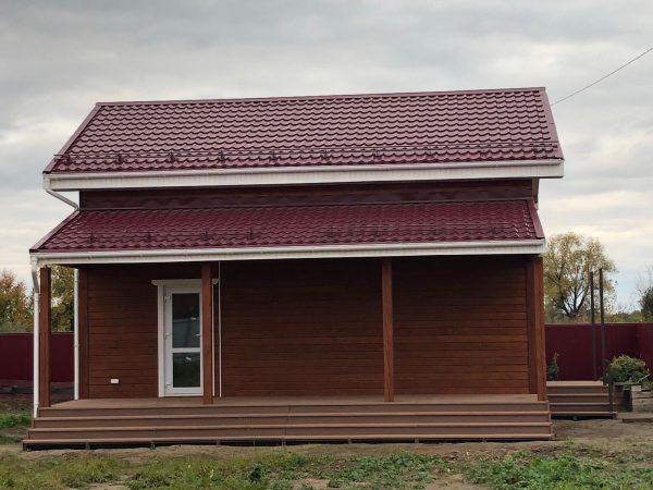 Дом 7000х8000 из профилированного бруса 150х150 — изображение 5
